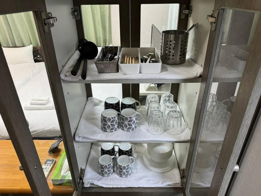 Color島之内701 Appartement Osaka Buitenkant foto